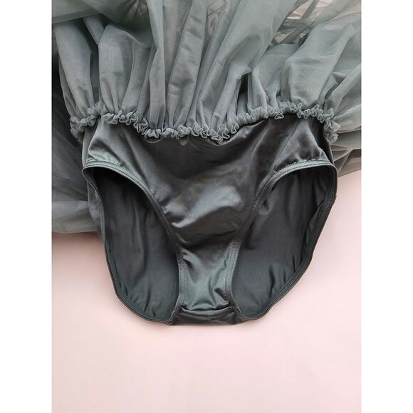 Weissman Dancewear Adult Size SA Small Green Dance Costume/Fairy Dress Up/Photos - Picture 6 of 8